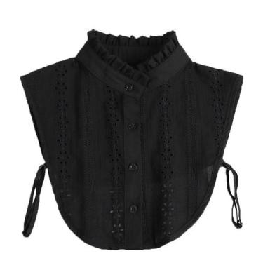 Imagem de Gola falsa, elegante gola com babados para mulheres - Yiweisai