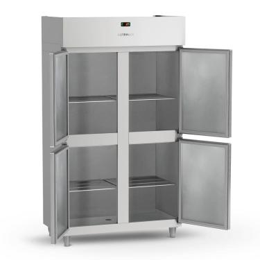 Imagem de Mini Câmara Refrigerados Refrimate Inox 4 Portas 220V MCR4P