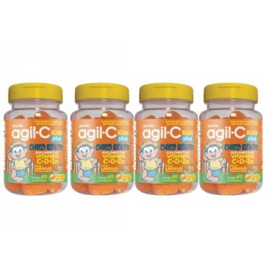 Imagem de Kit C4 Suplemento Alimentar Agil C Plus C40 gomasPharlab