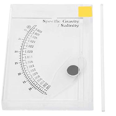 Imagem de Yctze Medidor Preciso de Salinidade de água Salgada, Hidrômetro do Mar para Tanque de Peixes - Testador de Gravidade Específica para Aquários Salgados e Marinhos (HD-T-H008)