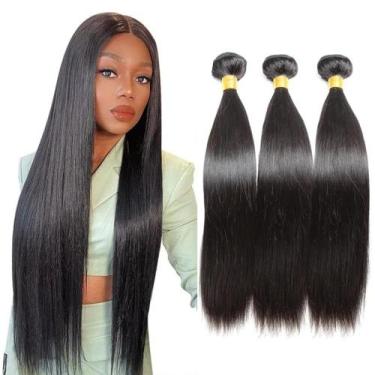 Imagem de Extensões de cabelo Biottihair Straight Brazilian Remy 50-60cm
