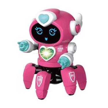 Imagem de Dancing Robot Music Light Dancing Electric Walking Cinging - Marca Pró