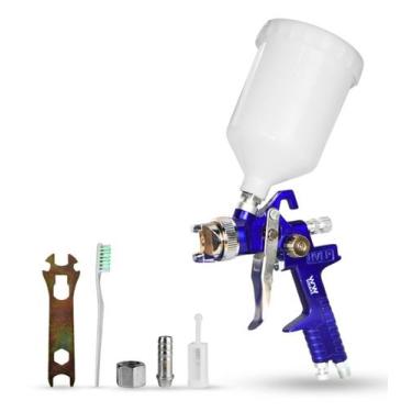 Imagem de Pistola de pintura bico 1.4 profissional gravidade 600ml - WW SOLDAS