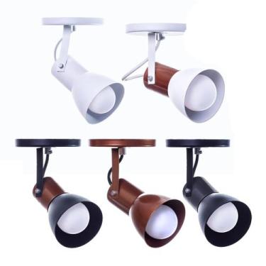Imagem de Spot De Sobrepor Direcionavel E-27 Aluminio Decoraçoes - IDEALLUME, Pr