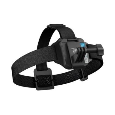 Imagem de Suporte De Cabeça QHM-001 Câmeras De Ação GoPro Hero 12/11/10/9/8/7/6/5, Osmo Action 5/4/3, AKASO Clipe Para Boné E Liberação Rápida – Ideal Para Gravações POV Em Esportes E Aventuras