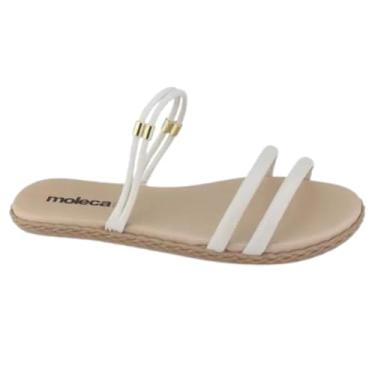 Imagem de Chinelo Moleca R.5452-130 (Branco Off, BR, Adulto, Numérico, 35)