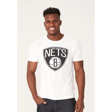 Imagem de Camiseta Nets NBA Brooklyn Classic Branca-Masculino