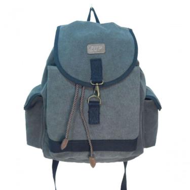 Imagem de Mochila Canva Casual Zup Cinza Chumbo