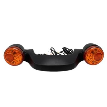 Imagem de Generic Luz traseira LED para motocicleta com lâmpada de placa e seta, kit de luz de freio e sinal para conversões traseiras personalizadas Street Glide