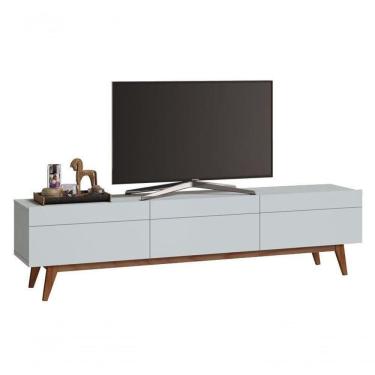 Imagem de Rack Classic 3g Branco Acetinado - Imcal Móveis