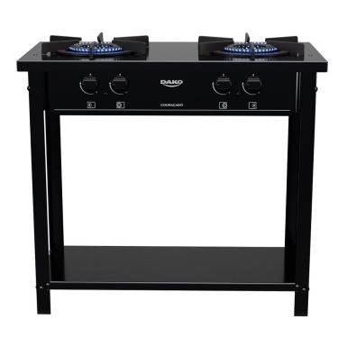 Imagem de Fogão a Gás Industrial de Piso Dako Couraçado 2 Bocas