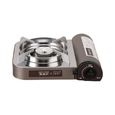 Imagem de Fogão portátil para acampamento, churrasqueira | Fogão multifuncional à prova de vento para caça, quintal, pátio, piquenique, caminhadas, mochilão