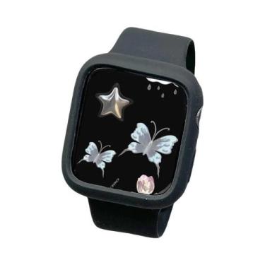 Imagem de Capa De Silicone Esportiva Coreana Fofa Para Apple Watch 9 8 7 6 SE 5 