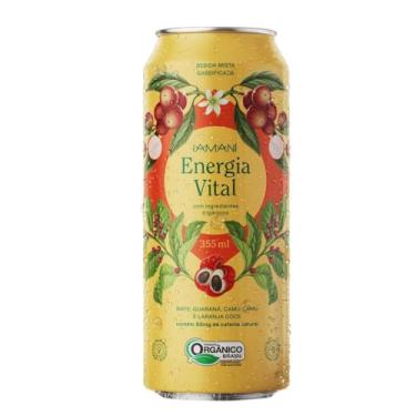 Imagem de Chá Gelado Gaseificado Energia Vital Orgânico Iamaní 355ml