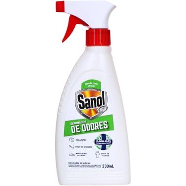 Imagem de Sanol, A7, Eliminador de odores, Fungicida, Bactericida & Acaricida, 330 ml, Branco