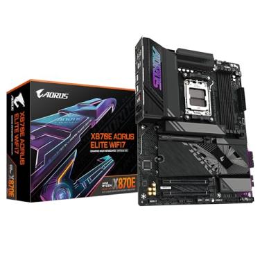Imagem de Placa Mãe Gigabyte X870E AORUS ELITE WIFI 7 (AM5/4xDDR5/HDMI/DisplayPort/M.2/USB 4)