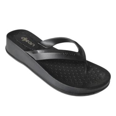 Imagem de Tamanco ortopédico dijean feminino esporão antiderrapante, Preto, 36