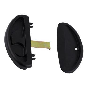 Imagem de Fecho de porta com tela deslizante e trava CRL A255 preta - CR Laurenc