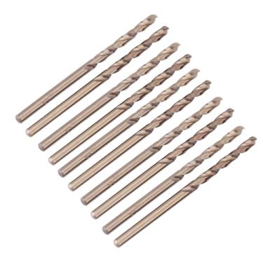 Imagem de Conjunto de brocas torcidas de cobalto M35 de alto desempenho, pacote com 10, para entusiastas de bricolage (4,5 mm)