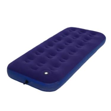 Imagem de Colchao Inflavel，Colchonete Casal，Feito de Pvc e Veludo，Evite Objetos Pontiagudos，Adequado para Acampar, Pescar e Atividades Semelhantes(Colchão Solteiro)