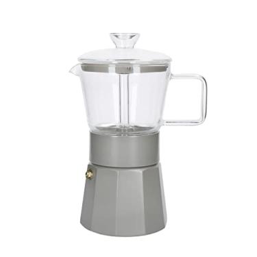 Imagem de La Cafetière Verona Máquina de café expresso de vidro, latte, 6 xícaras, caixa de presente