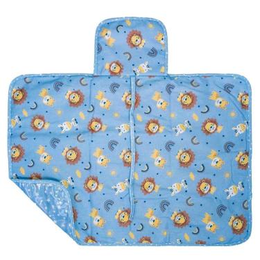 Imagem de Trocador de Fraldas Portátil para Bebê 47cm x 67cm Bublim