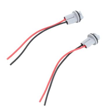 Imagem de Estink Porta-lâmpada T15, Soquete de Luz de Porca Isolante Em Material ABS Com Conexões Pré-cabeadas, para Lâmpadas LED T10 W5W 168 194 T15 Carros Motos Caminhões Trailers Barcos