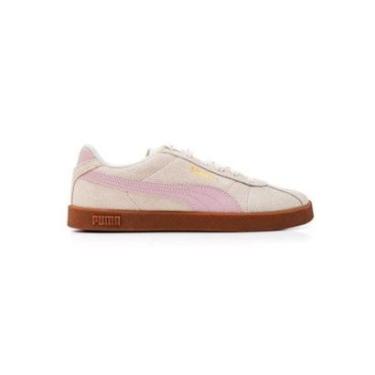 Imagem de Tênis Puma Club II Off White/ Rosa Cor:;Tamanho:35;Gênero:Feminino-Feminino
