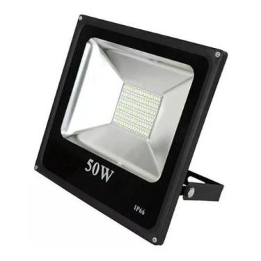 Imagem de Refletor De Led 50w SMD Bivolt Branco-frio 6500k Foxlux
