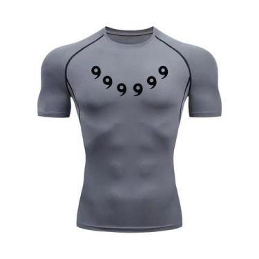 Imagem de Conjunto De Fitness Masculino De Secagem Rápida Com Estampa De Anime, 