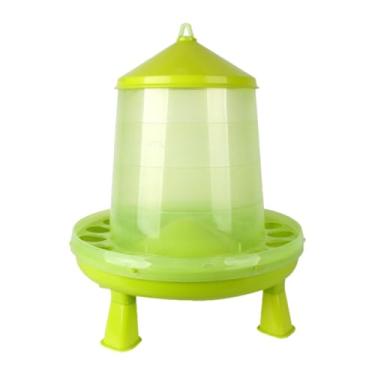 Imagem de Dualoai Comedouro para Galinhas, Comedouro para Aves, Preenchível, com Múltiplas Aberturas, Balde de Ração para Patos, Aves de Pequeno E Médio Porte, Galos, Estilo C