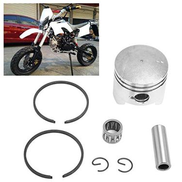 Imagem de Acouto Conjunto de Anéis e Pistão Quádruplo de Motocicleta de Alta Qualidade de 44 Mm / 1,7 pol. Motores de 2 Tempos - Inclui Pino e Rolamentos de 12 Mm, Substituição Perfeita Aprimorada e