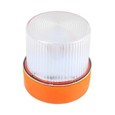 Imagem de predolo Sinalizador LED intermitente de advertência, fácil de instalar, compacto, multifuncional e portátil para UTV, carrinho de golfe e trator, Amarelo