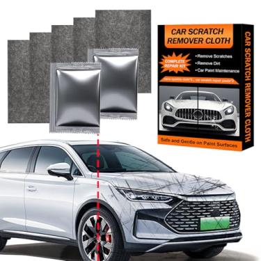 Imagem de Fululuer 2025 Upgrade Nano Sparkle Pano Removedor de Arranhões de Carro Pasta para Veículos, Reparação de Arranhões e Removedor de Redemoinhos - Kit de Removedor e Restaurador de Arranhões de Pintura