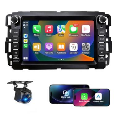 Imagem de Android 13 estéreo automotivo para Ford F150 F250 F350 2004-5014 - rádio com tela sensível ao toque HD de 7 polegadas com 4 GB + 64 GB, CarPlay sem fio e Android Auto, WiFi 5G, navegação GPS