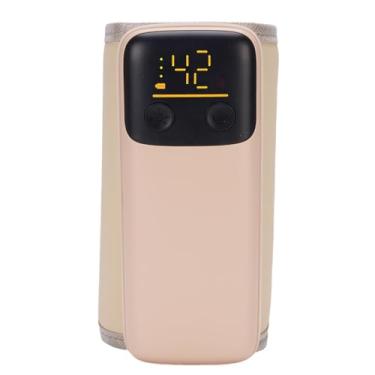 Imagem de TARSHYRY Aquecedor de Mamadeiras, Aquecedor Portátil de Leite Rápido Com Tela LCD 6 Configurações de Temperatura Bateria de 6000mAH, para Fórmula de Leite Materno e Uso Em Viagens