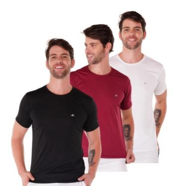 Imagem de Kit 3 Camisetas Masculina Dry Fit Atacado - Força Do Sol Moda Fitness,