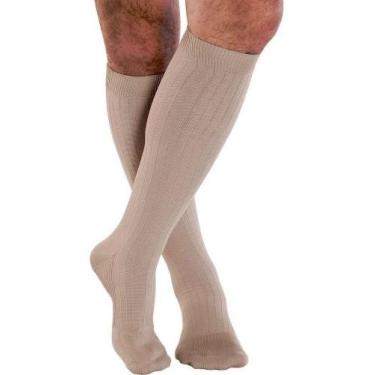 Imagem de Meia Elastica Sigvaris 3/4 Masculina 20-30mmhg Actitud, Caqui g