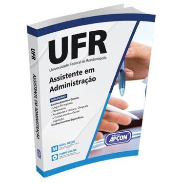 Imagem de Apostila UFR 2023 - Assistente em Administração - APCON