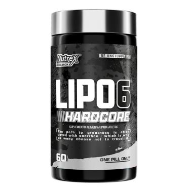Imagem de Lipo 6 Hardcore Termogenico Ultra Concentrado 120 Cáps - Nutrex USA Original-Unissex