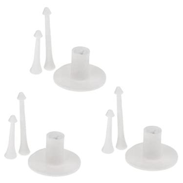 Imagem de Lljsszr Conjunto de 3 Suportes de Borracha Duráveis ​​para Tees de Golfe para Treino.
