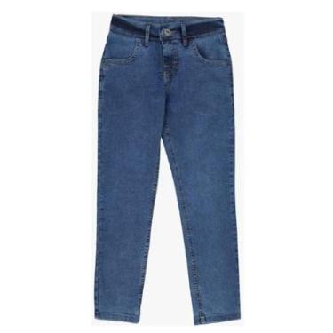 Imagem de Calça Jeans Infantil Menino Ogochi Azul Escuro-Masculino