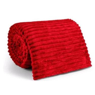 Imagem de Manta Ondulada - sem marca, Vermelho