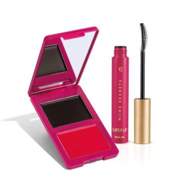 Imagem de Combo Niina Secrets: Paleta Multifuncional Luminous Summer Cor 3 7g + Máscara para Cílios Super Up 8g