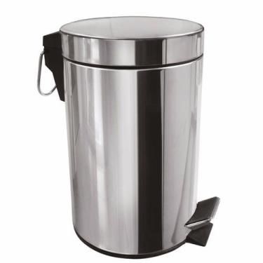 Imagem de Lixeira em aço inox 5 litros - niazitex, Único