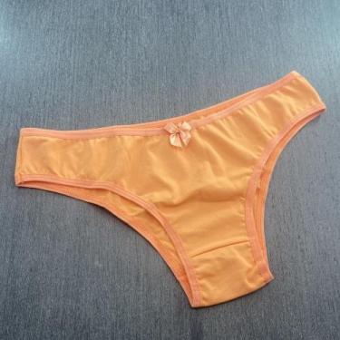 Imagem de Calcinha Boneca Teen Cor:Laranja CrohnosTamanho:G - Beleza Brasileira,