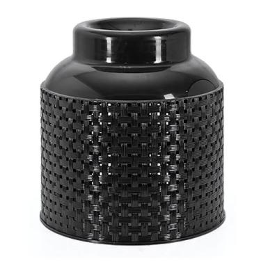 Imagem de Capa Para Botijão De Gás Rattan - Niquelart, Preto