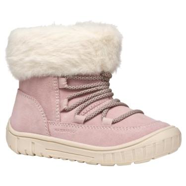 Imagem de Geox Bota de cano curto B Omar WPF a para bebês meninas, Rosa velha, 2/3 us infant