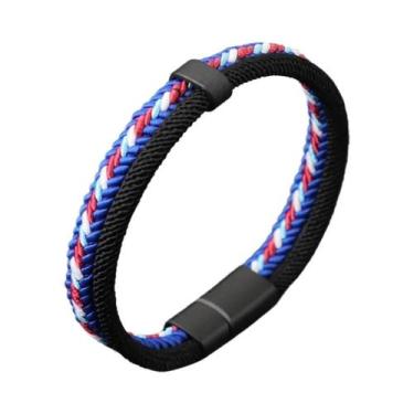 Imagem de Pulseira De Fio Com Fivela Magnética Destacável Unissex, Acessórios Ve