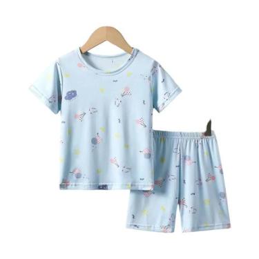 Imagem de Conjunto De Pijama Infantil Casual Com Estampa De Urso Joker 2 Peças C